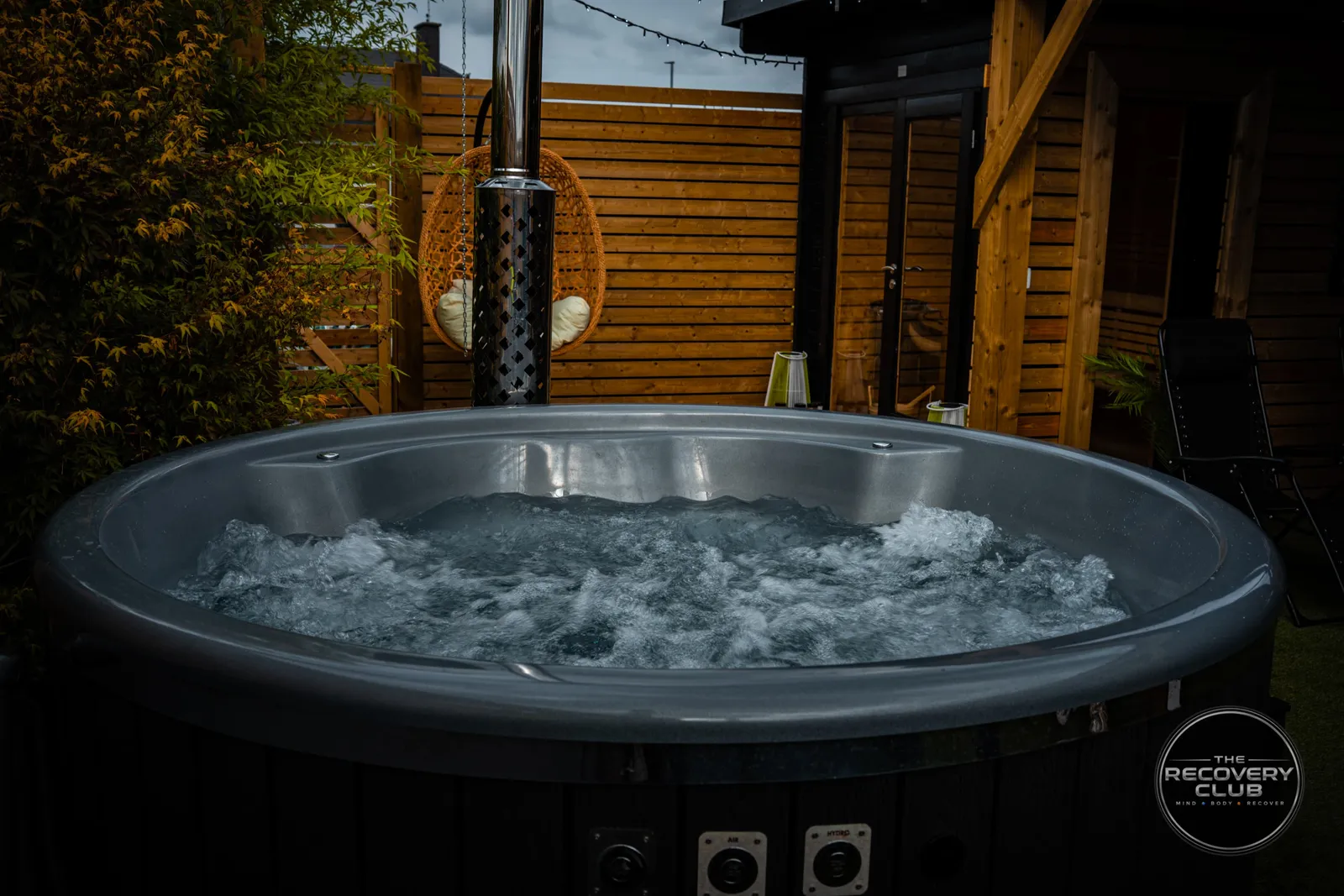 The hot jacuzzi